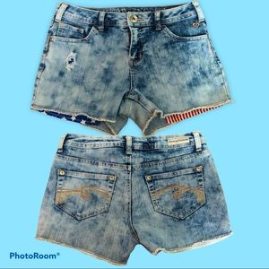 Justice kids shorts size 12 girls